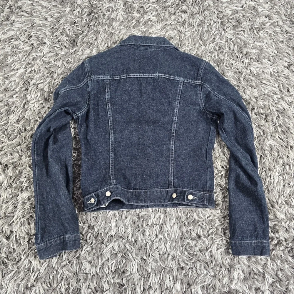 Diesel Mens Dark Wash Denim Jacket 00ECAL F0001 Blue Cotton Size M